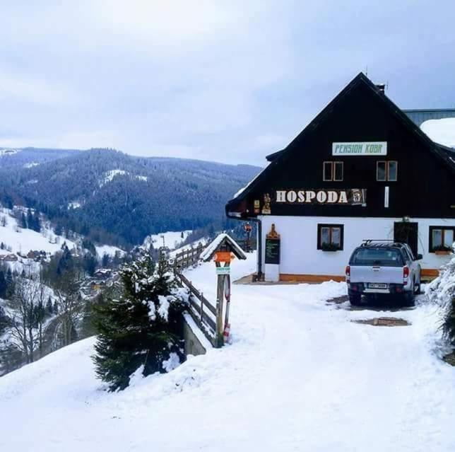 Penzion Kobr Pec pod Sněžkou Buitenkant foto